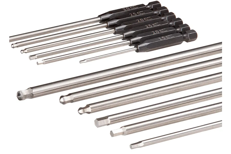 Traxxas Premium Metric 1/4&amp;quot; Hex Bit Master Tool Set 7Pcs image 37642