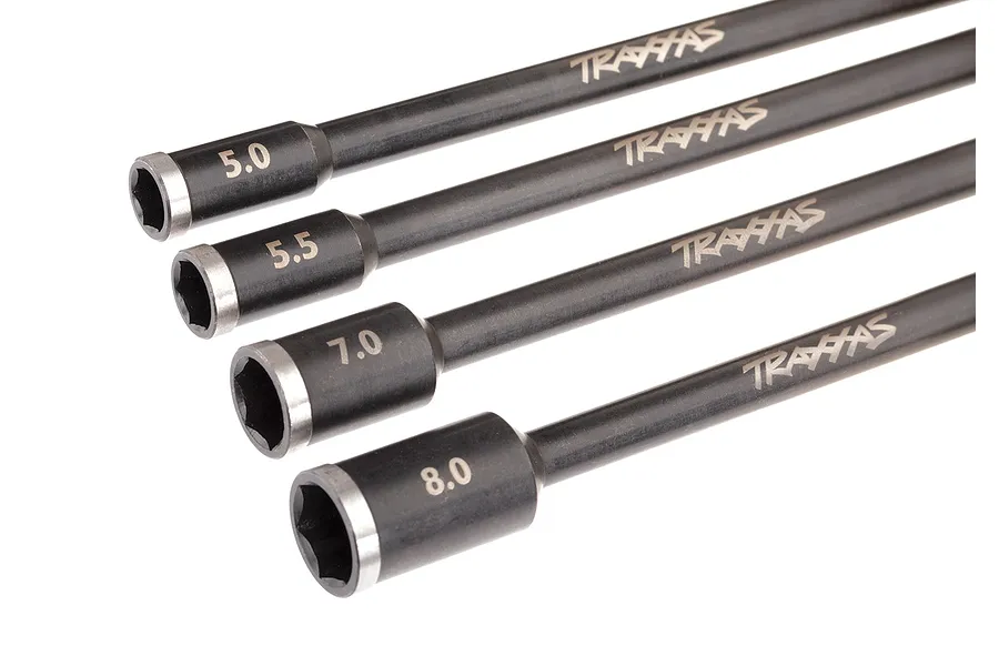 Traxxas Premium Metric 1/4&amp;quot; Hex and Nut Driver Essentials Set Tool Set 7Pcs image 37649