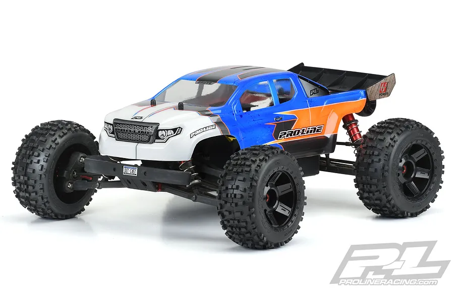 Pro-Line 1/8 ARRMA Outcast &amp;amp; Notorious Brute Clear Unpainted Body Shell image 37676