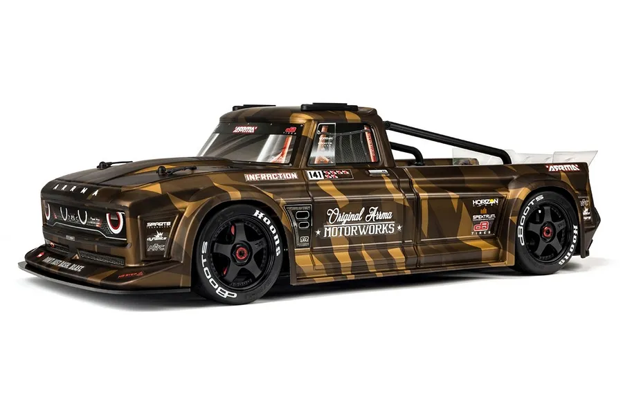 ARRMA Infraction 6S BLX Street Basher RC On Road Car Electric Brushless 1/7 Scale RTR image 37689