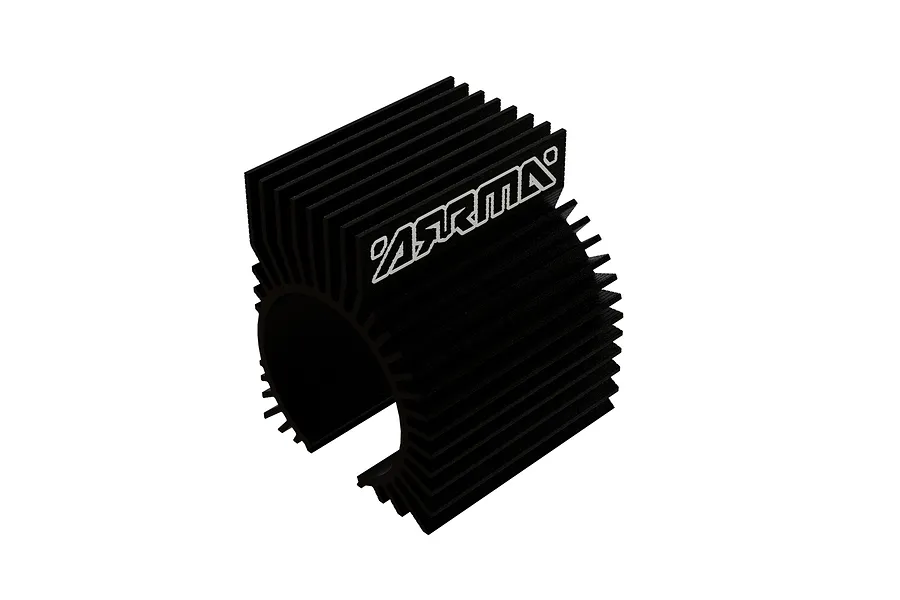 ARRMA Black Aluminium 540 Motor Heat Sink image 37733