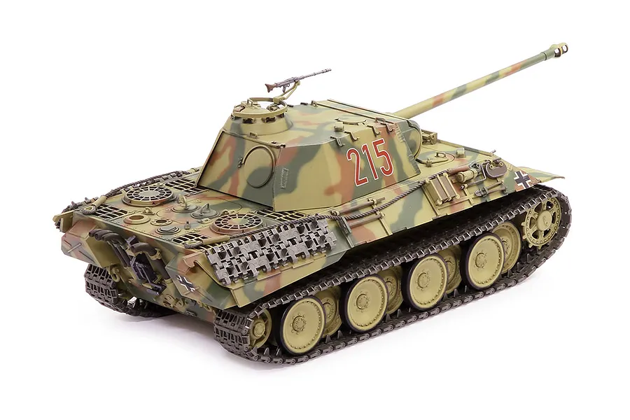 Tamiya 1/25 German Panther Ausf.A Scaled RC Tank Kit w/ Controller image 37765