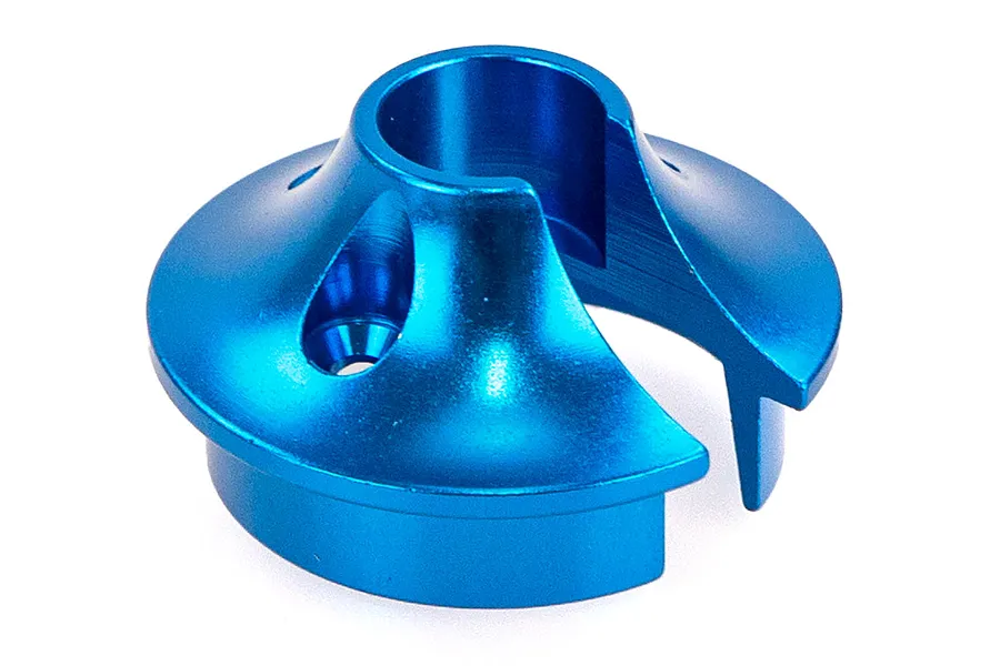Rovan Blue Aluminium 5IVE-T Shock Spring Retainers 1Pc image 37788
