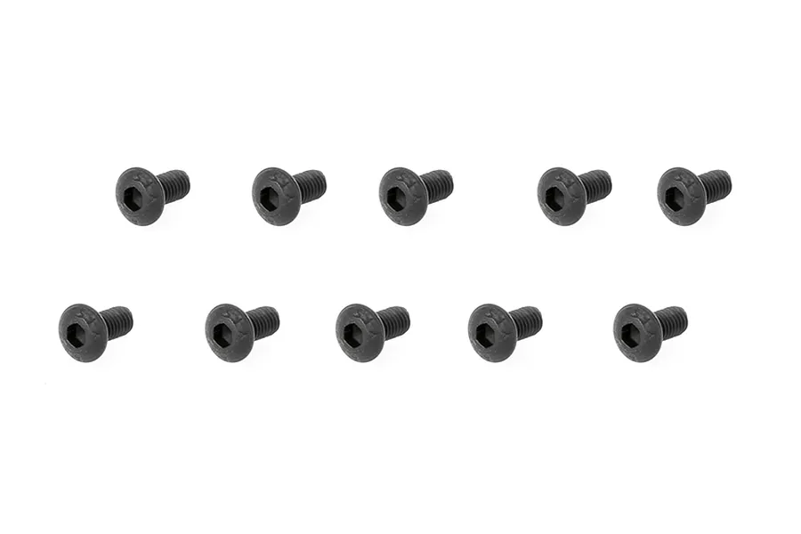 ARRMA 3x6mm Fine Thread Button Head Screws 6Pcs image 37814