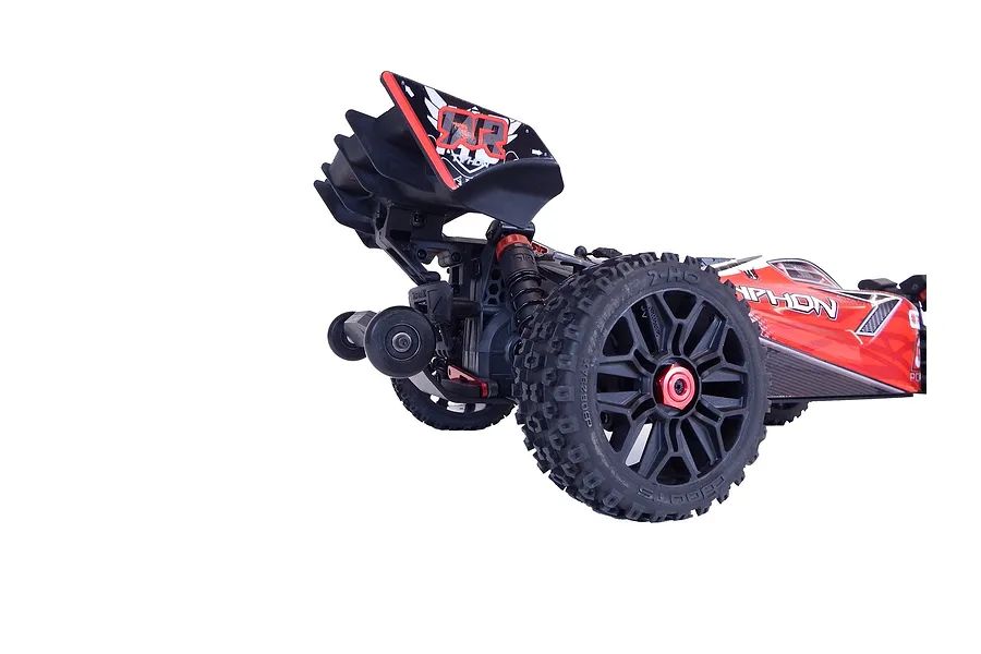 T-Bone Racing Black ARRMA Typhon 3S Wheelie Bar image 4