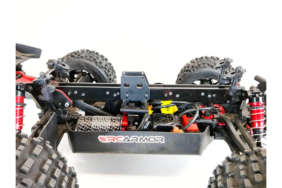 T-Bone Racing Black Aluminium ARRMA Notorious &amp;amp; Outcast Tower to Tower (T2T) Brace image 37977