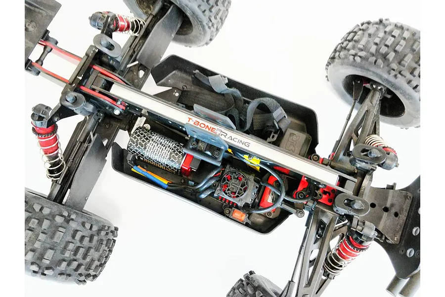 T-Bone Racing Black Aluminium ARRMA Notorious &amp;amp; Outcast Tower to Tower (T2T) Brace image 37980