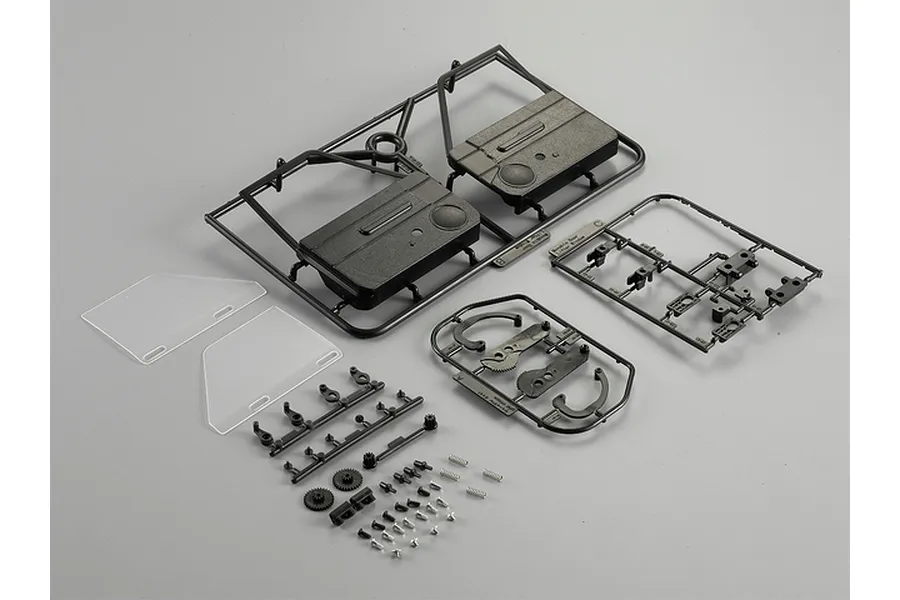 Killerbody 1/10 Toyota Land Cruiser Movable Door &amp;amp; Window Lifter Upgrade Sets image 38004