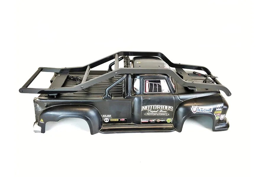 T-Bone Racing Black ARRMA Notorious R1 EXO External Roll Cage image 38129