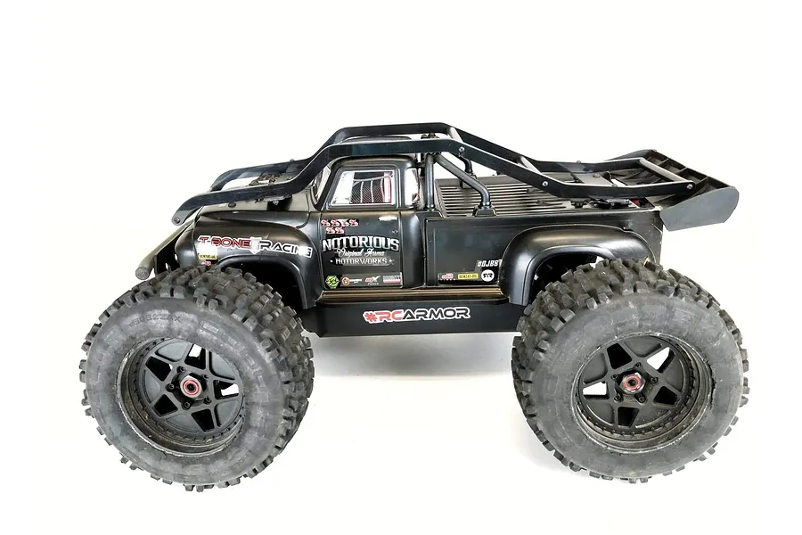 T-Bone Racing Black ARRMA Notorious R1 EXO External Roll Cage image 38130