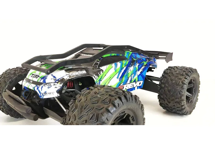 T-Bone Racing Black Traxxas E-Revo VXL 2.0 R1 EXO External Roll Cage image 38148