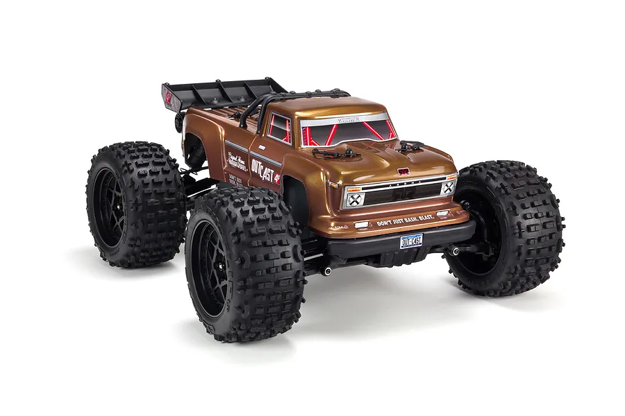 ARRMA 1/10 OUTCAST 4S Bronze Painted Body Shell image 38208