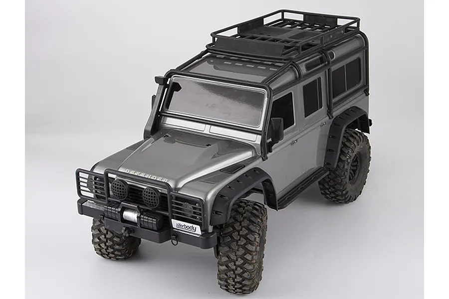 Killerbody Black Aluminium TRX-4 &amp;amp; SCX10 II Front Bumper image 2