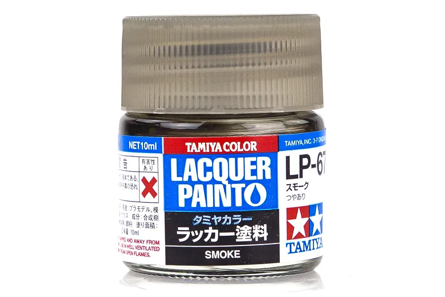 Tamiya LP-67 Smoke Lacquer Paint 10ml image 38329
