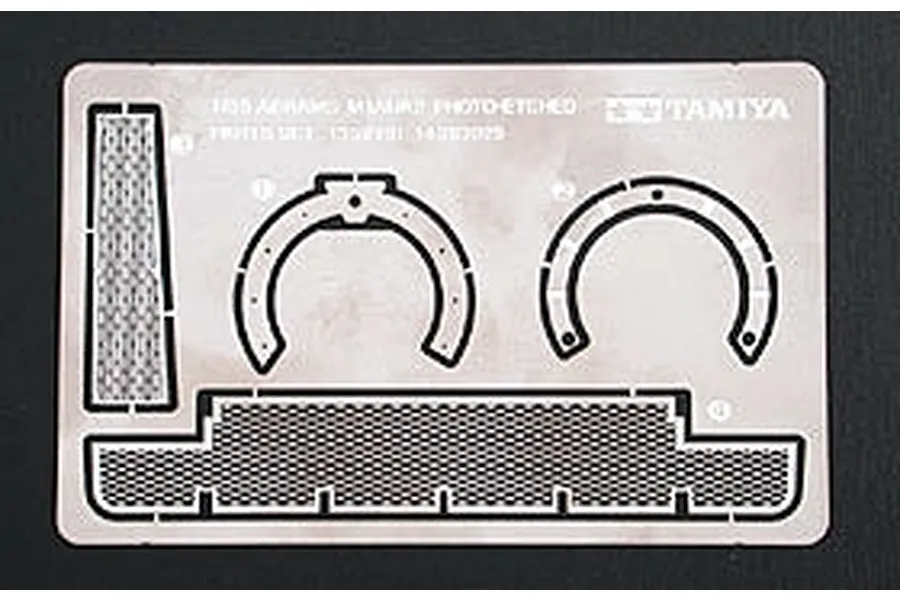 Tamiya 1/35 U.S. M1A1/A2 Abrams Photo Etched Parts Set image 38338