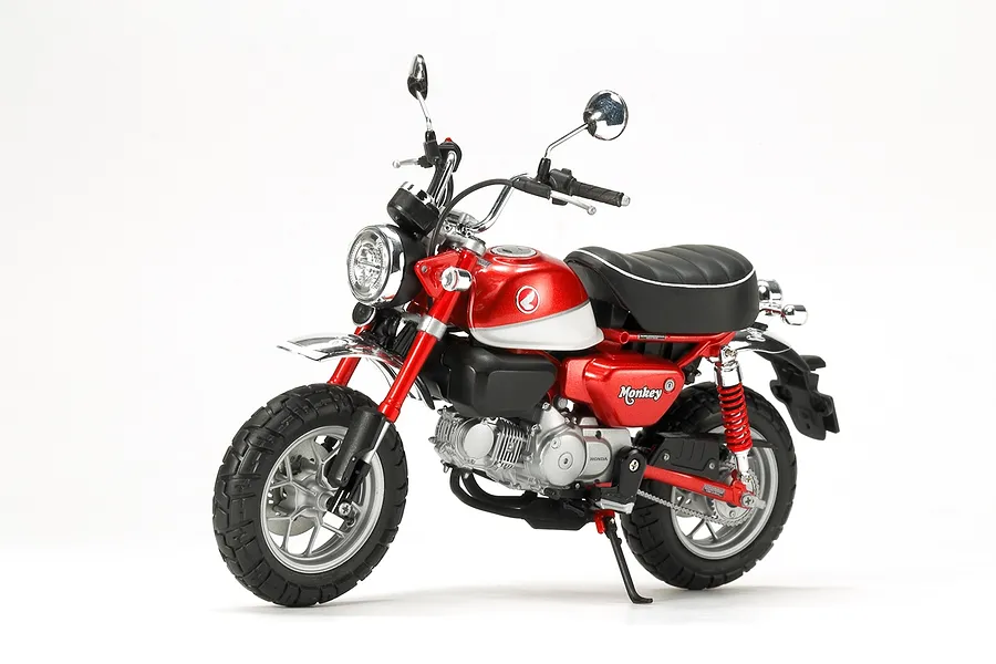 Tamiya 1/12 Honda Monkey 125 Motorcycle Scaled Plastic Model Kit image 38344