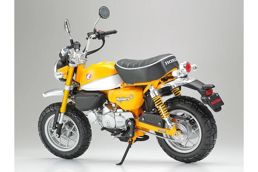 Tamiya 1/12 Honda Monkey 125 Motorcycle Scaled Plastic Model Kit image 38345