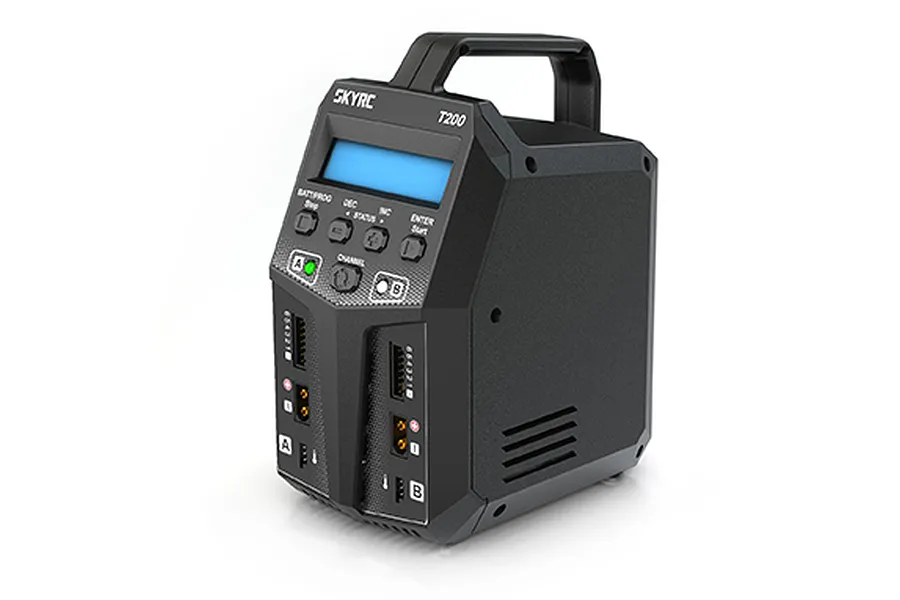 SkyRC T200 Dual Port AC/DC Smart Charger image 38409