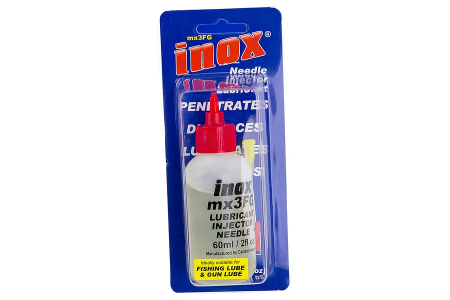 Inox mx3FG Multi-Purpose/Bearing Oil Lubricant 60ml w/ Injector Needle image 38410