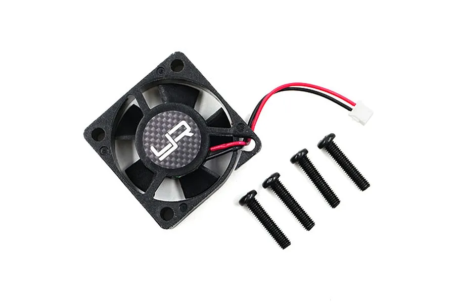 Yeah Racing Black Tornado 30x30x10mm High Speed ESC Cooling Fan image 38440