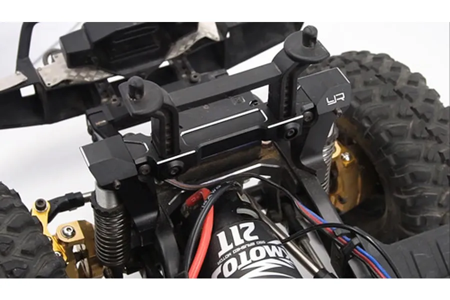 Yeah Racing Black Aluminium TRX-4 Upgrade Parts Set image 38452