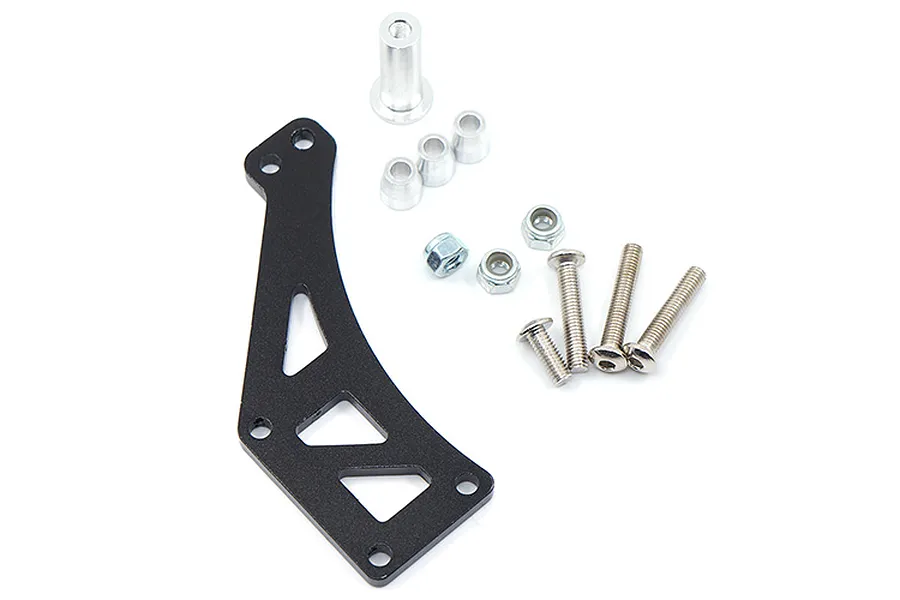 Yeah Racing Black Steel Spare Tyre Mount image 38476