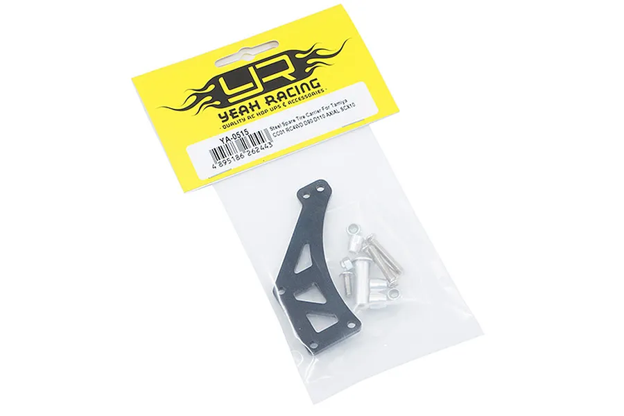 Yeah Racing Black Steel Spare Tyre Mount image 38479