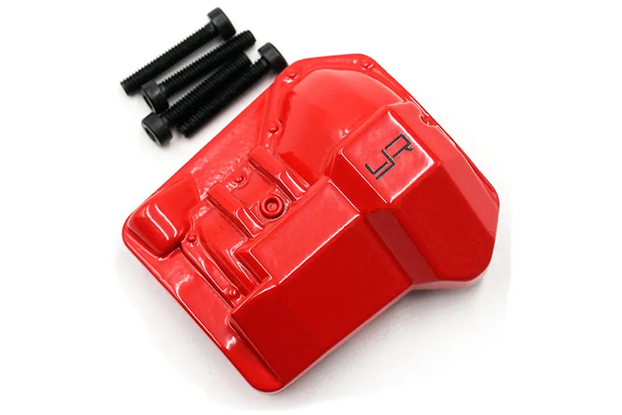 Yeah Racing TRX-4 Red Aluminium Front or Rear Differential Cover image 38480