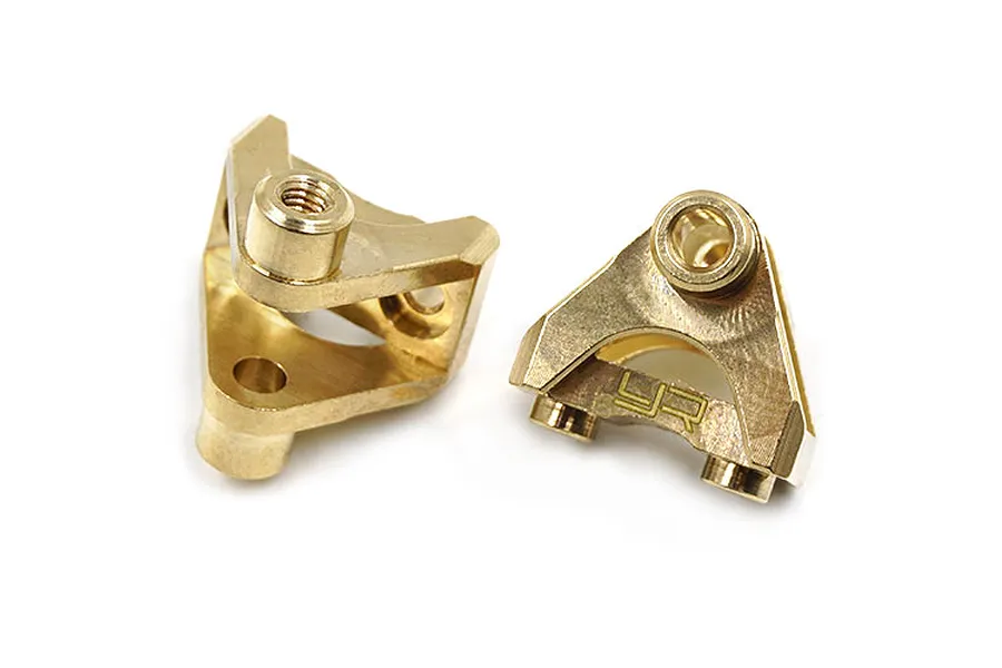 Yeah Racing TRX-4 Brass Rear Suspension Link Mount Set image 38483