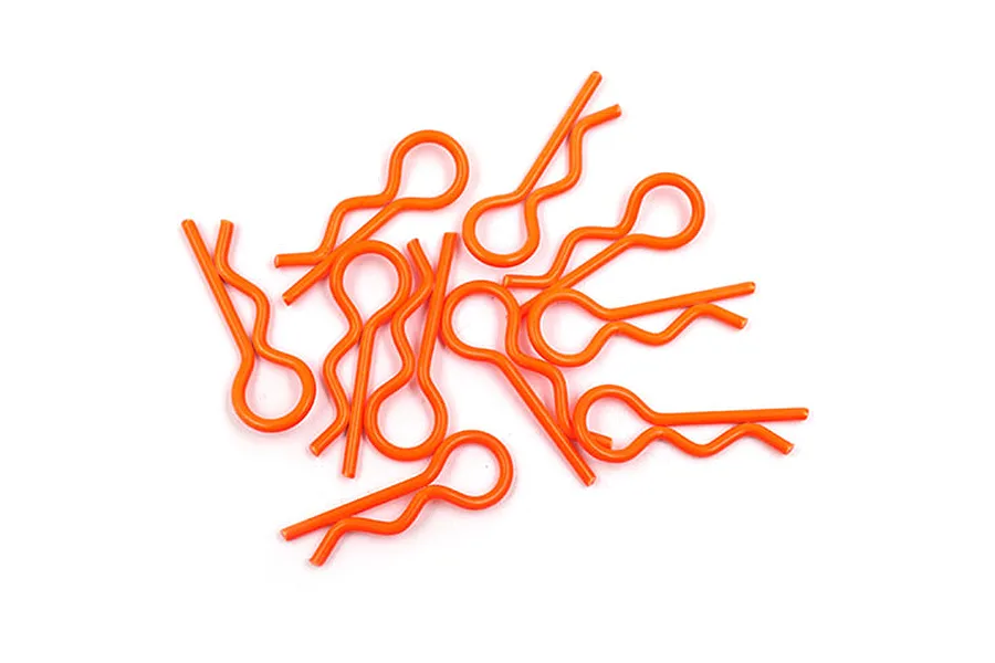 Yeah Racing 1/10 1/8 Florescent Orange Body Pins 10Pcs image 38491