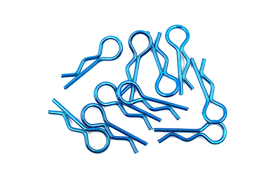 Yeah Racing 1/10 1/8 Laser Blue Body Pins 10Pcs image 38493