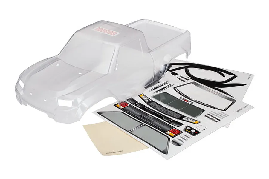 Traxxas TRX-4 Sport Clear Unpainted Body Shell w/ Decal Sheet image 38604