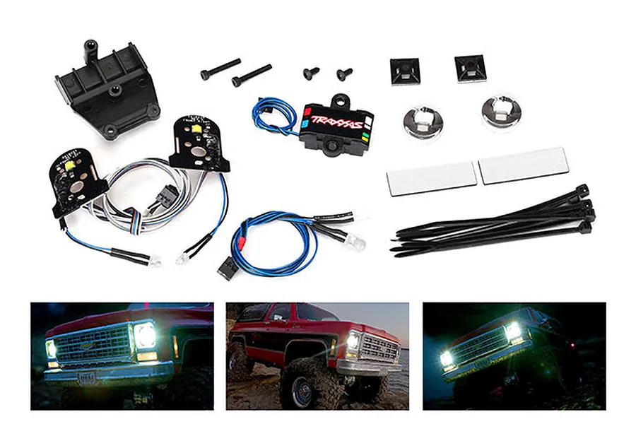 Traxxas TRX-4 1979 Chevrolet Blazer LED Light Set image 38617