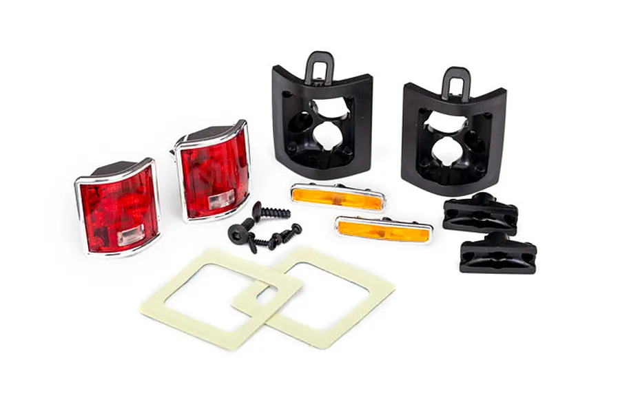 Traxxas TRX-4 1979 Chevrolet Blazer Chrome Tail Light Set image 38667