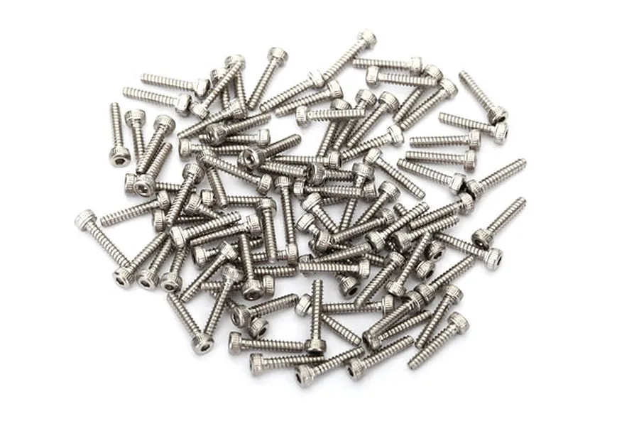 Traxxas TRX-4 Stainless Steel 2x10mm Coarse Thread Cap Head Beadlock Screw Kit image 38669