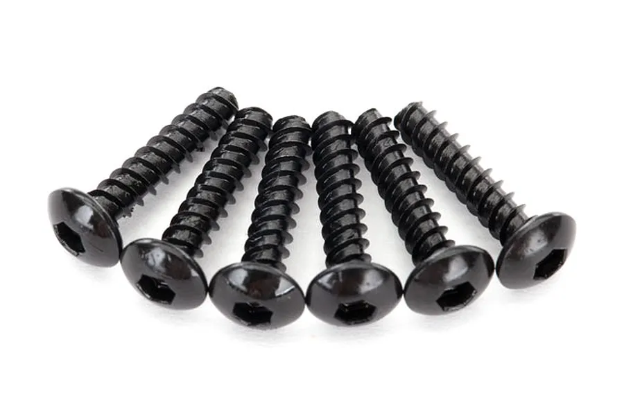 Traxxas 2.6x12mm Coarse Thread Button Head Screws 6Pcs image 38671