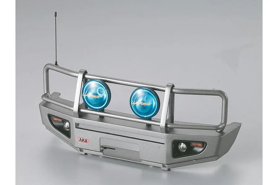 Killerbody 1/10 Toyota Land Cruiser Silver Grey Alloy Bumper w/ LEDS Upgrade Sets image 38685
