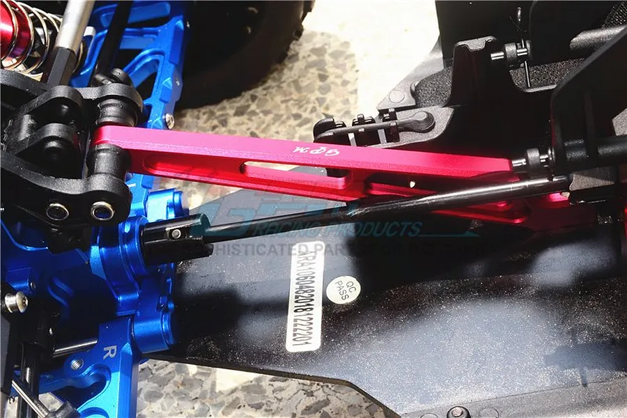 GPM Red Aluminium ARRMA Talion Rear Chassis Brace image 38701