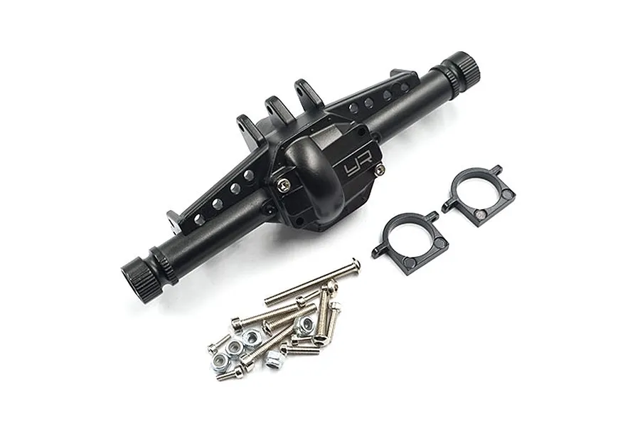 Yeah Racing Black Aluminium SCX10 II Front or Rear Differential/Axle Housing image 38706