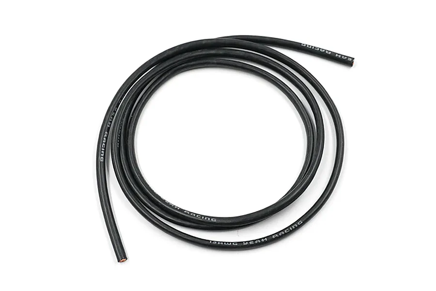 Yeah Racing 13AWG Black Silicone Wire 600mm image 38725