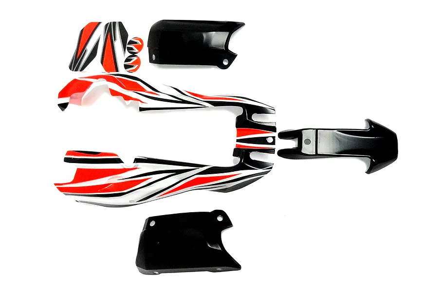 Rovan Painted Red Shorty Q 5B Body Shell image 38957