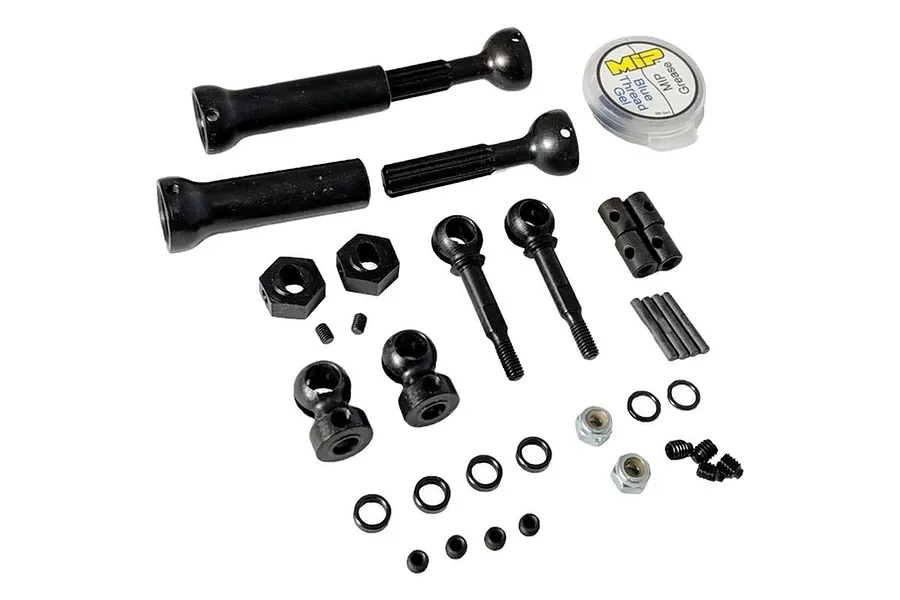 MIP Traxxas Fiesta ST Rally X-Duty Splined Front CVD Steel Drive Shafts 2Pcs image 39103