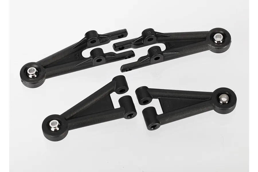 Traxxas Front Upper &amp;amp; Lower Suspension Arm Set image 39110