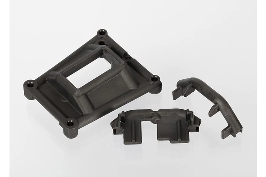 Traxxas Front &amp;amp; Rear Chassis Brace &amp;amp; Servo Mount Set image 39112