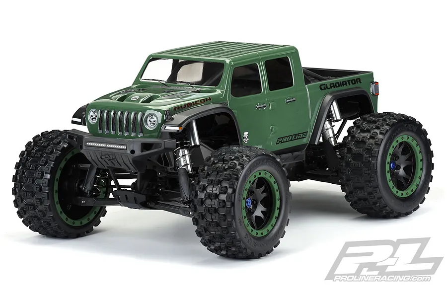 Pro-Line 1/5 Traxxas X-Maxx Jeep Rubicon Unpainted Body Shell image 39119