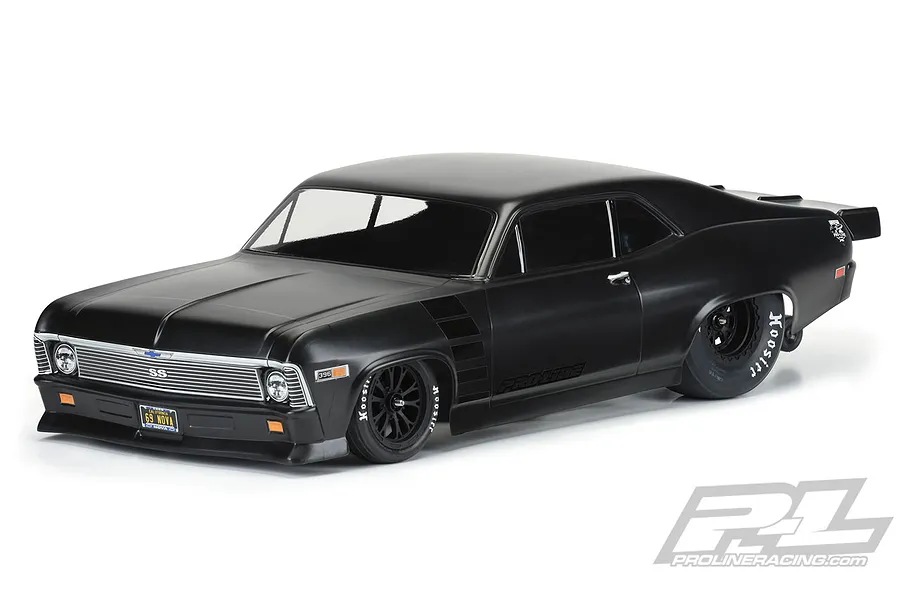 Pro-Line 1/10 1969 Chevrolet Nova Unpainted Body Shell image 39124