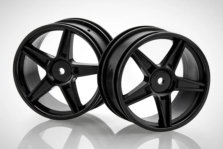 HSP 2.3&amp;quot; Black Rear Buggy Rims 2Pcs image 39158