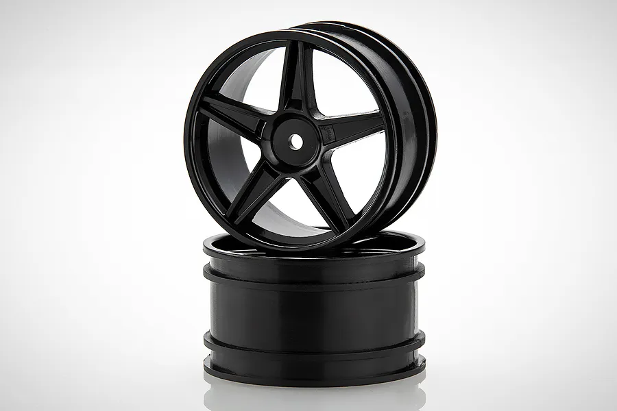 HSP 2.3&amp;quot; Black Rear Buggy Rims 2Pcs image 39159