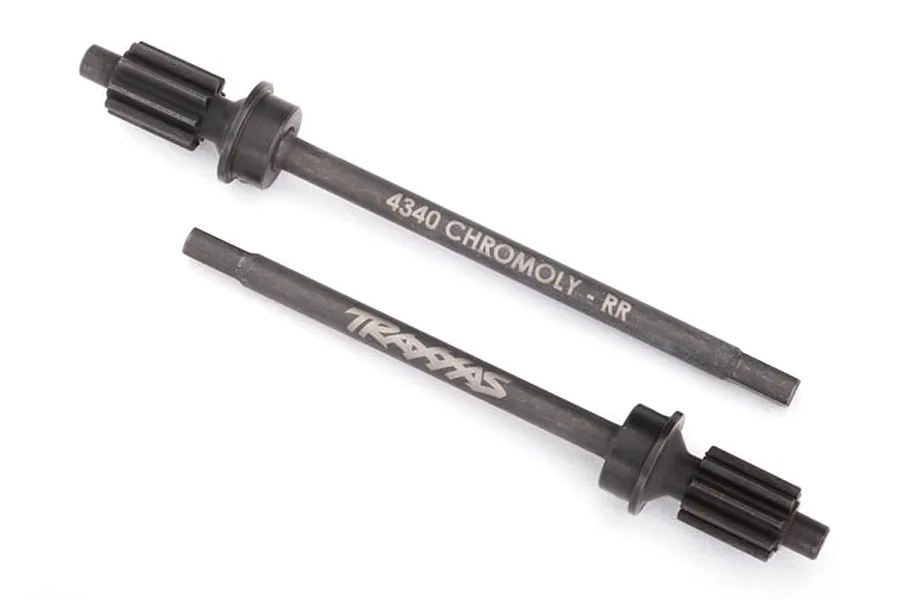 Traxxas TRX-4 Rear Heavy Duty Left &amp;amp; Right Axle Shafts w/ Portal Input Gear image 39193