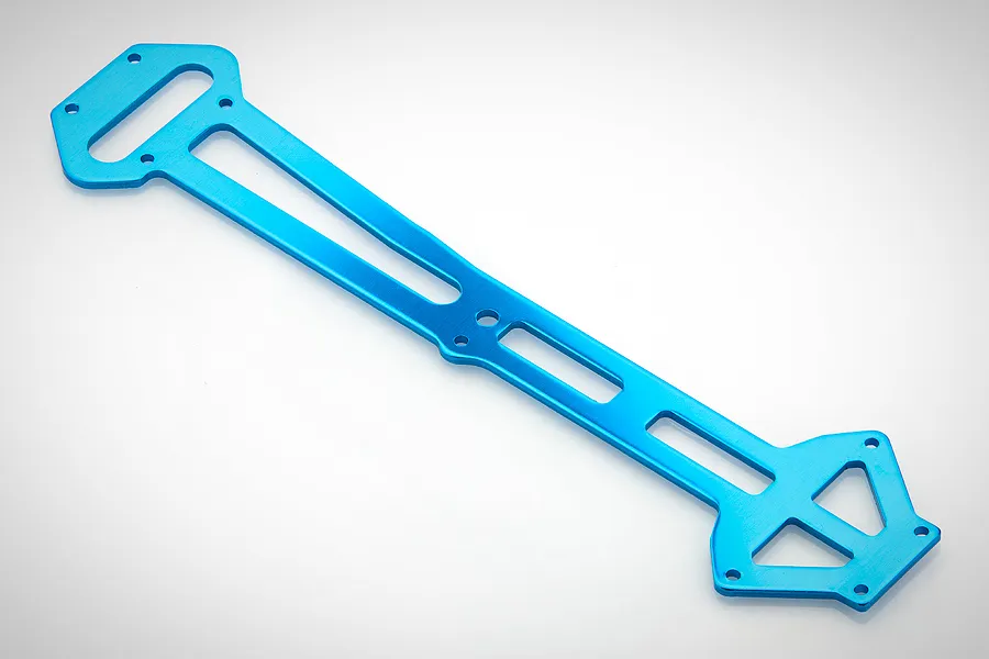 HSP Blue Aluminium Upper Chassis Plate image 39202